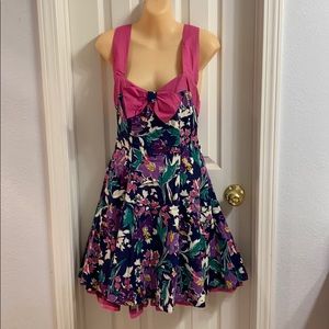 Vintage Sugar brand JR size 9 floral w underskirt